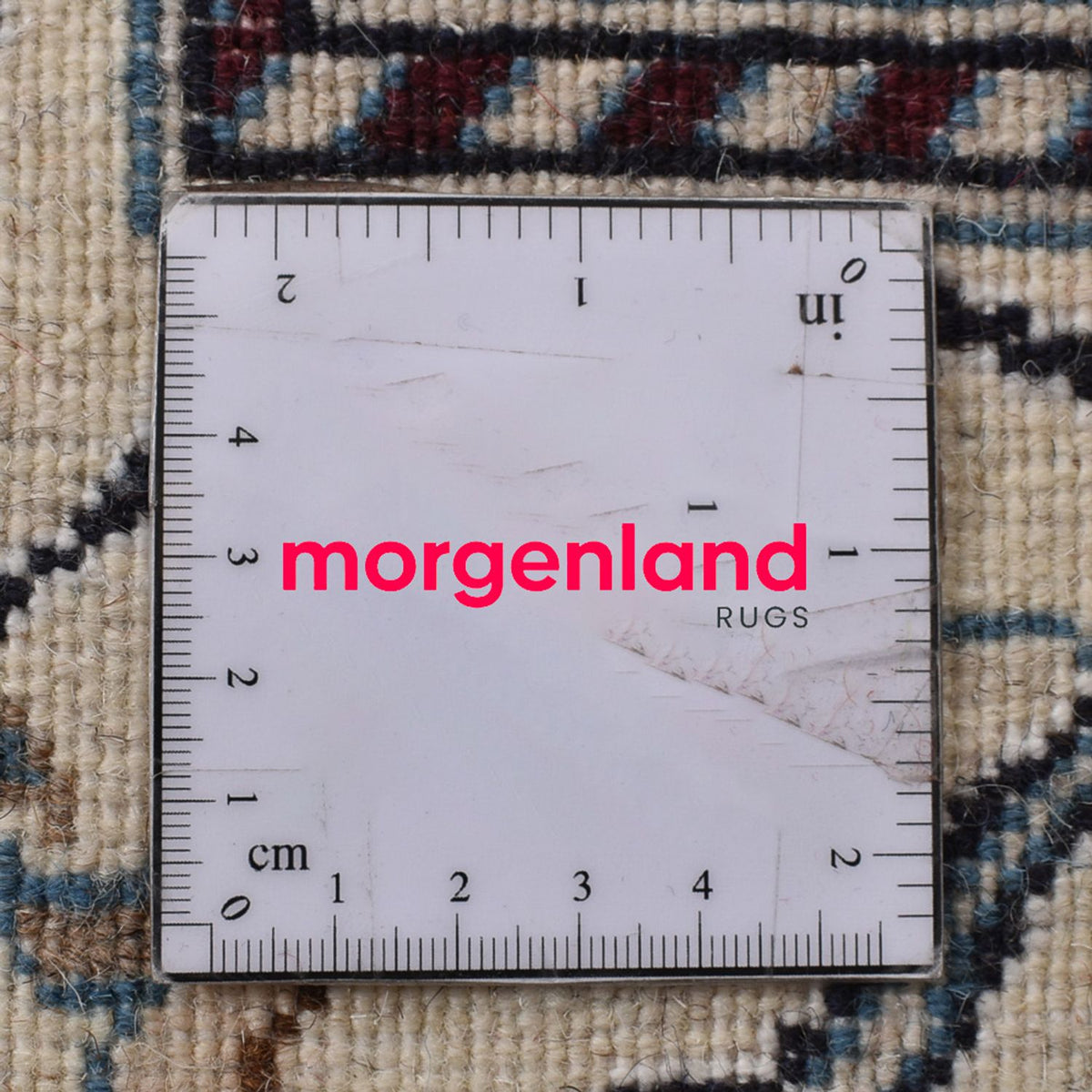 Perzisch tapijt - Nain - 304 x 203 cm - crème