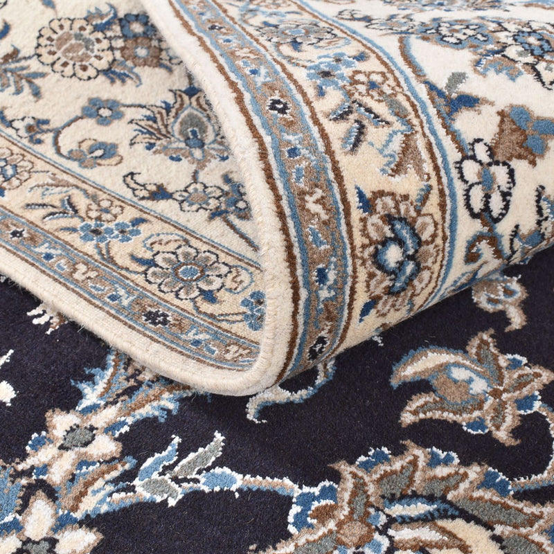 Perzisch tapijt - Nain vierkant  - 293 x 281 cm - donkerblauw