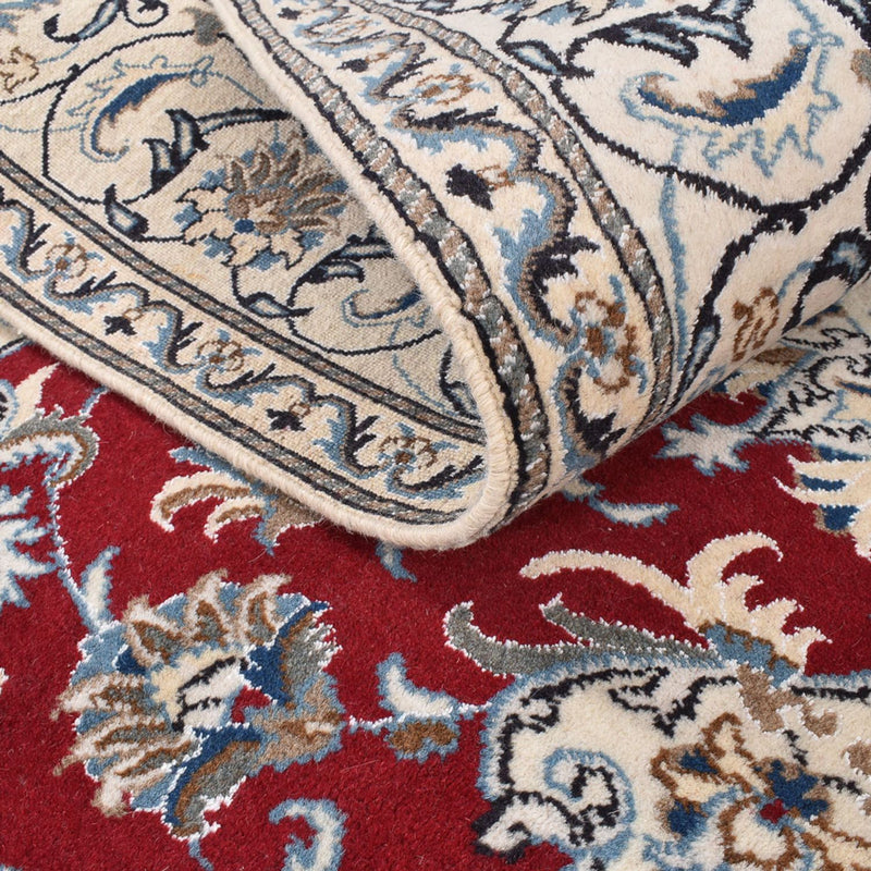 Perzisch tapijt - Nain vierkant  - 197 x 195 cm - rood