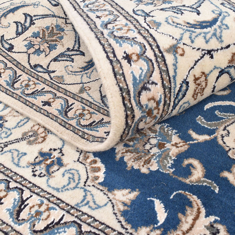 Perzisch tapijt - Nain vierkant  - 202 x 195 cm - blauw