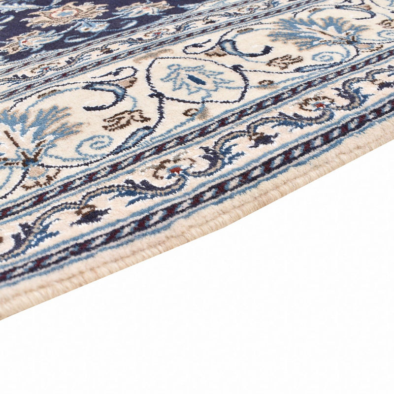 Perzisch tapijt - Nain vierkant  - 198 x 195 cm - donkerblauw