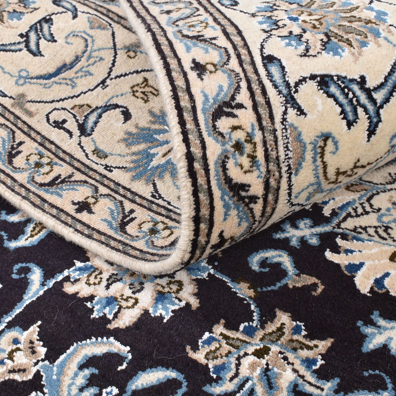 Perzisch tapijt - Nain vierkant  - 198 x 190 cm - donkerblauw