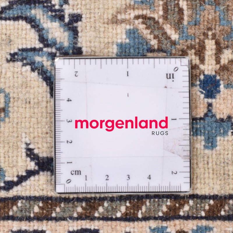 Perzisch tapijt - Nain vierkant  - 195 x 193 cm - donkerblauw