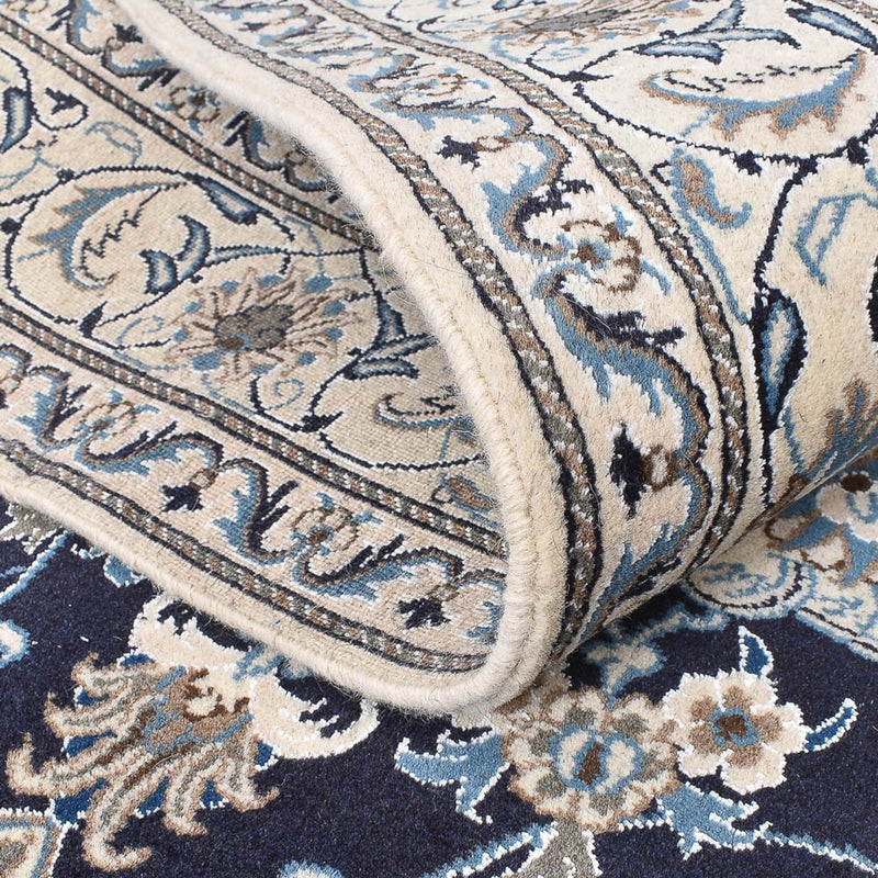 Perzisch tapijt - Nain - 236 x 165 cm - donkerblauw