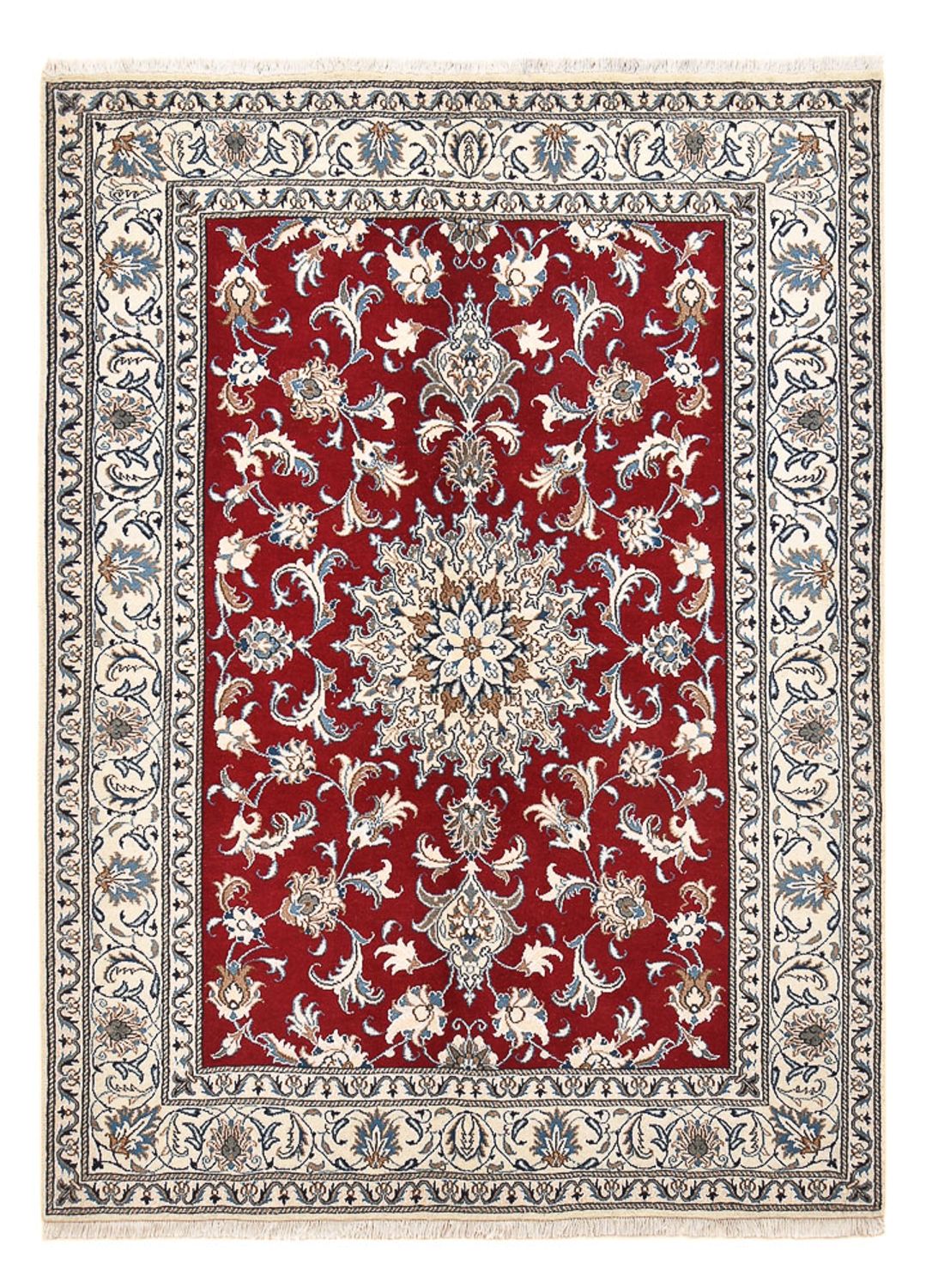 Perzisch tapijt - Nain - 238 x 168 cm - rood