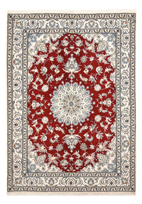 Perzisch tapijt - Nain - 237 x 165 cm - rood