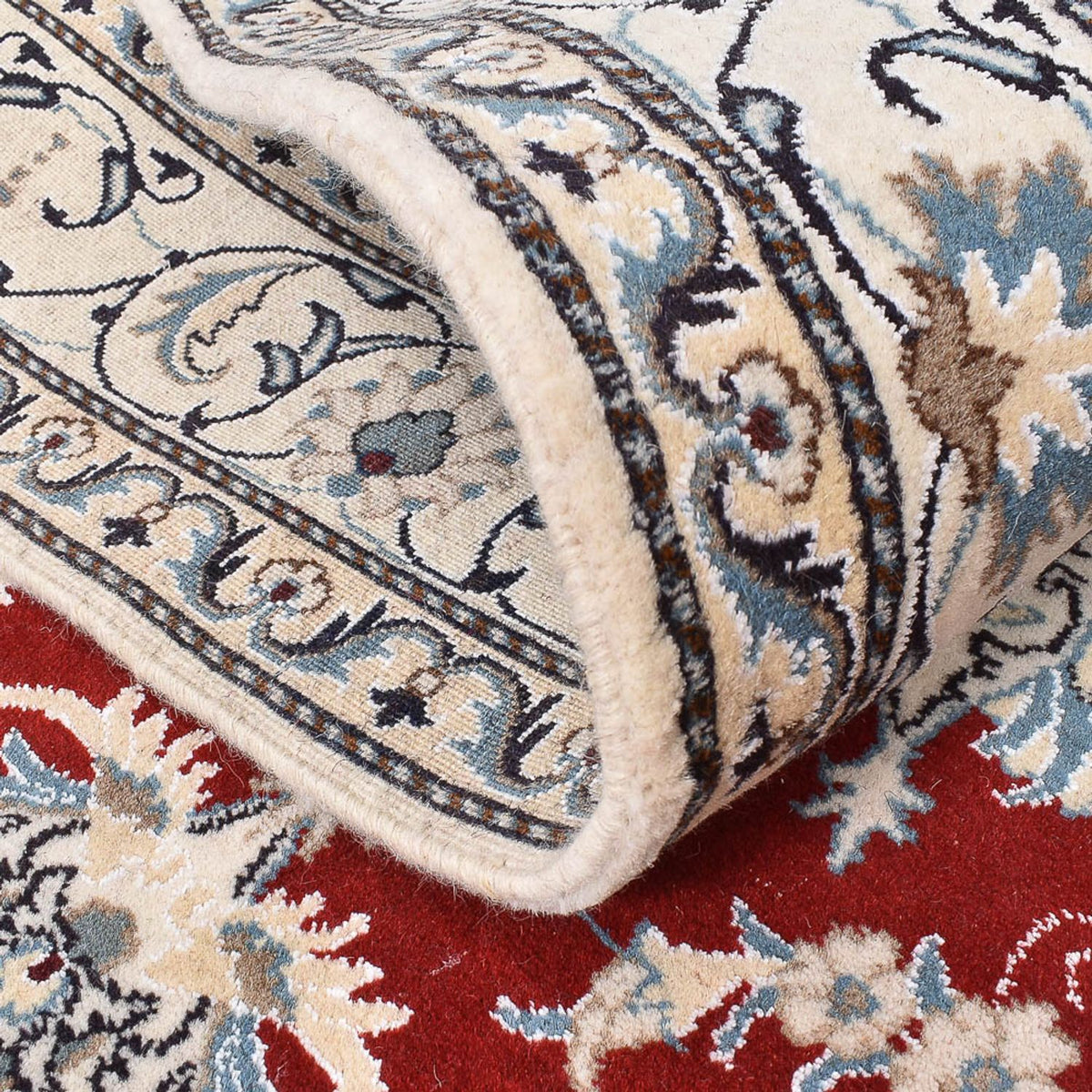 Perzisch tapijt - Nain - 237 x 165 cm - rood