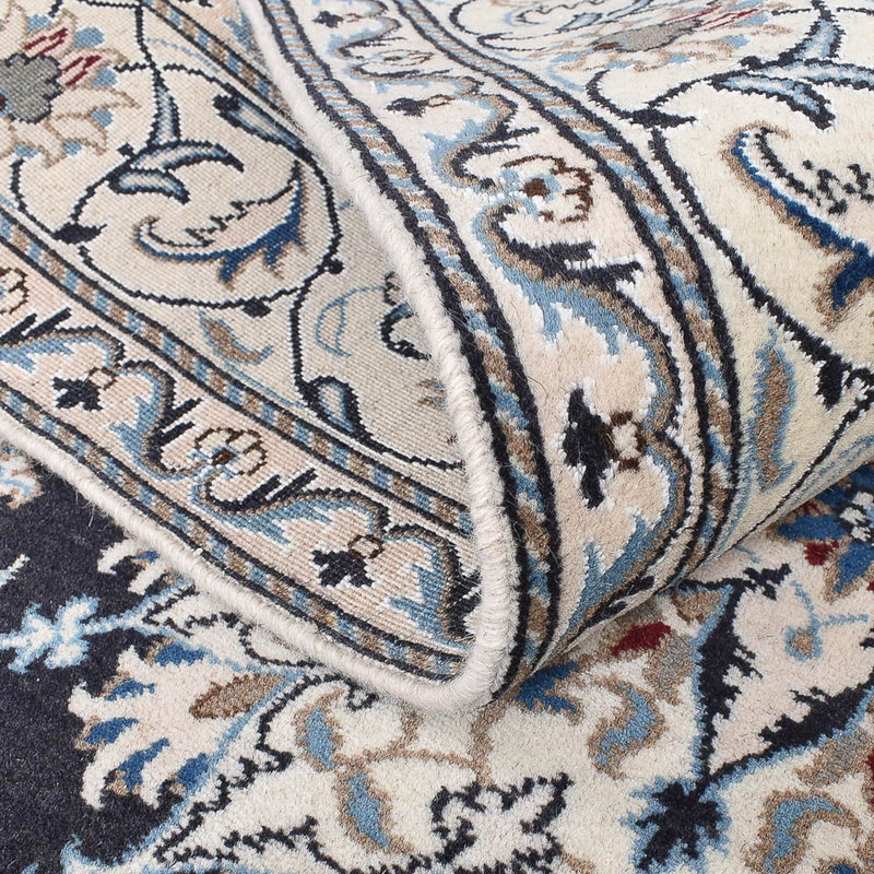 Perzisch tapijt - Nain - 242 x 162 cm - donkerblauw