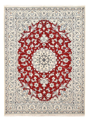 Perzisch tapijt - Nain - 233 x 167 cm - rood