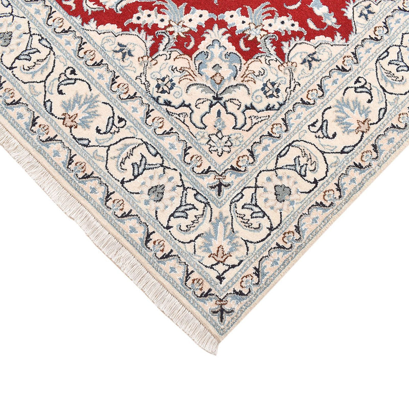 Perzisch tapijt - Nain - 233 x 167 cm - rood