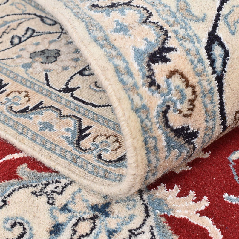 Perzisch tapijt - Nain - 233 x 167 cm - rood