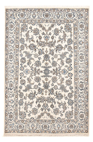 Perzisch tapijt - Nain - 240 x 165 cm - lichtgrijs