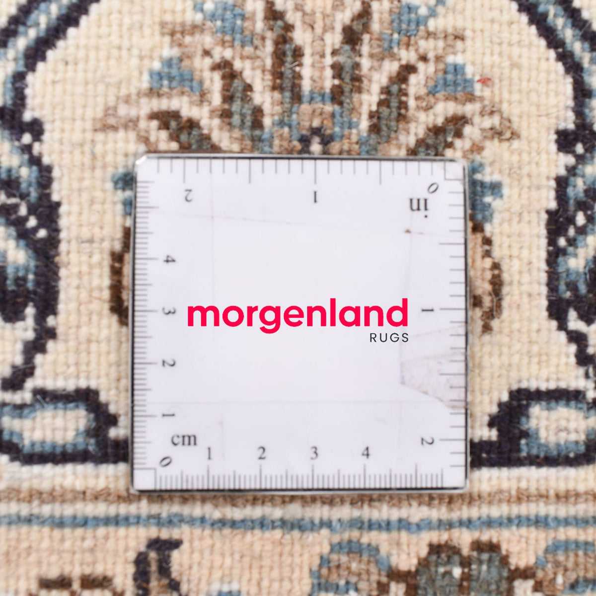 Perzisch tapijt - Nain - 242 x 165 cm - blauw