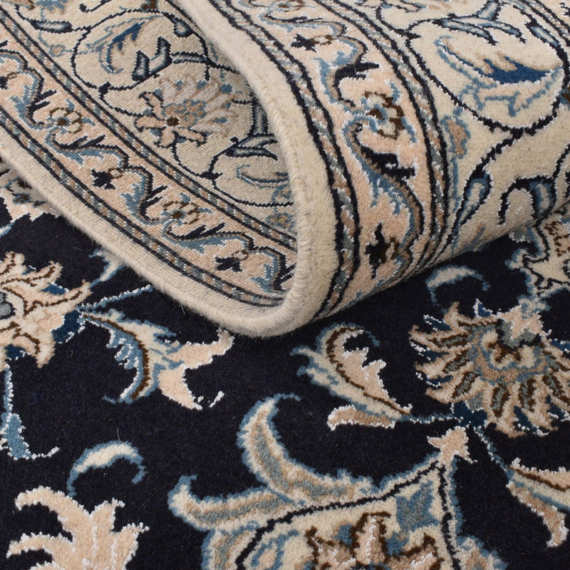 Perzisch tapijt - Nain - 200 x 149 cm - donkerblauw