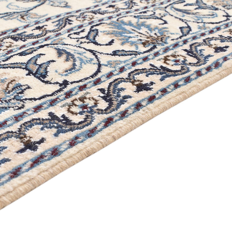 Perzisch tapijt - Nain - 200 x 149 cm - lichtgrijs