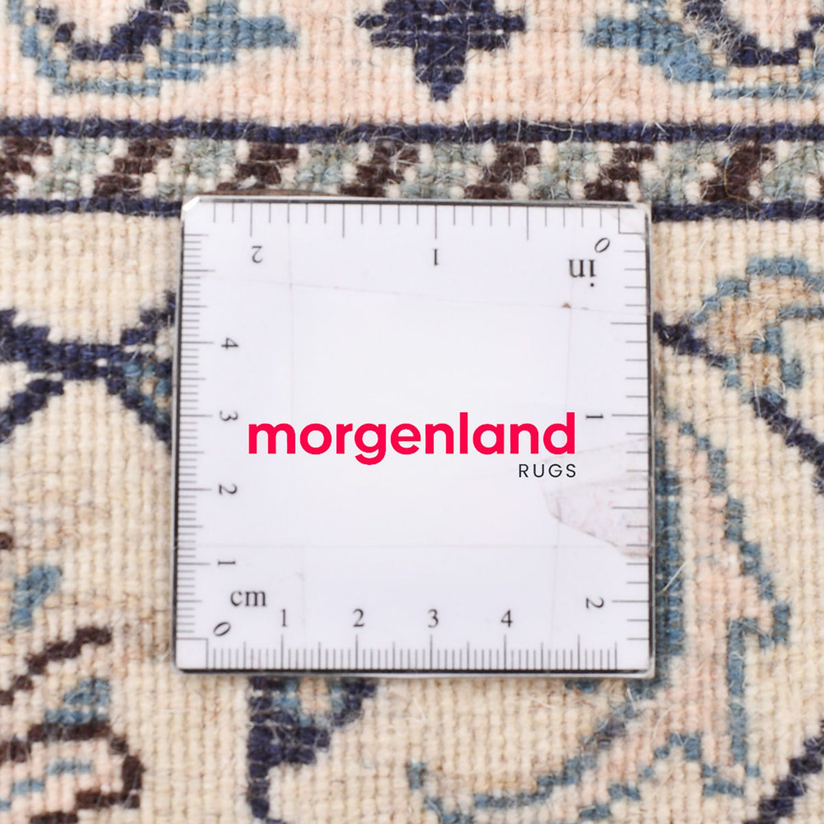 Perzisch tapijt - Nain - 209 x 149 cm - lichtgrijs