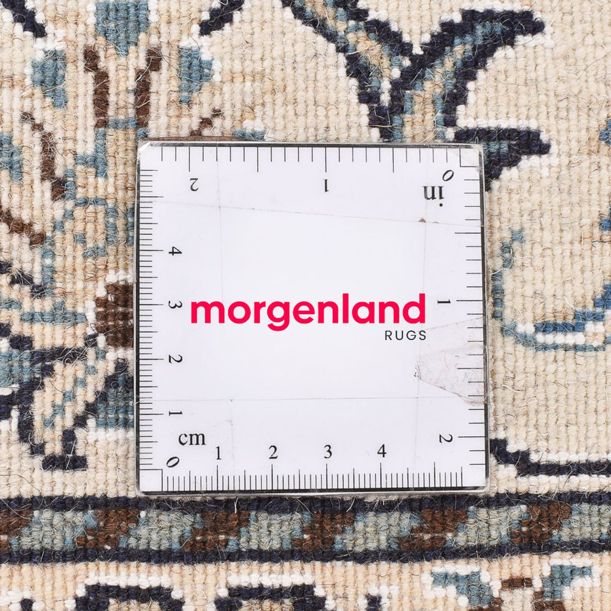 Perzisch tapijt - Nain - 202 x 150 cm - licht beige