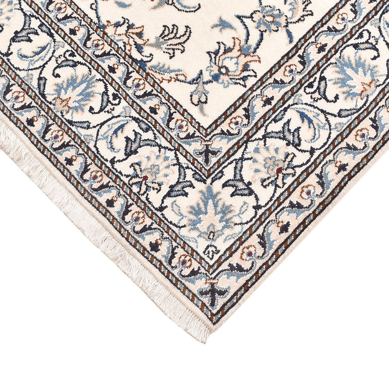 Perzisch tapijt - Nain - 198 x 143 cm - licht beige