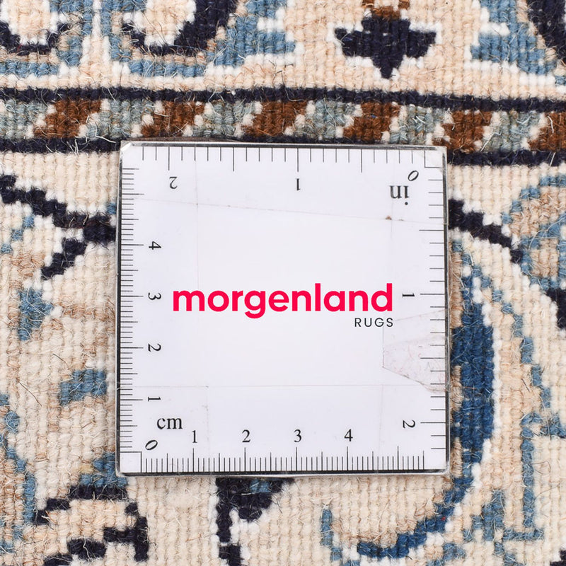 Perzisch tapijt - Nain - 198 x 143 cm - licht beige