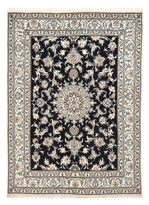 Perzisch tapijt - Nain - 198 x 147 cm - donkerblauw