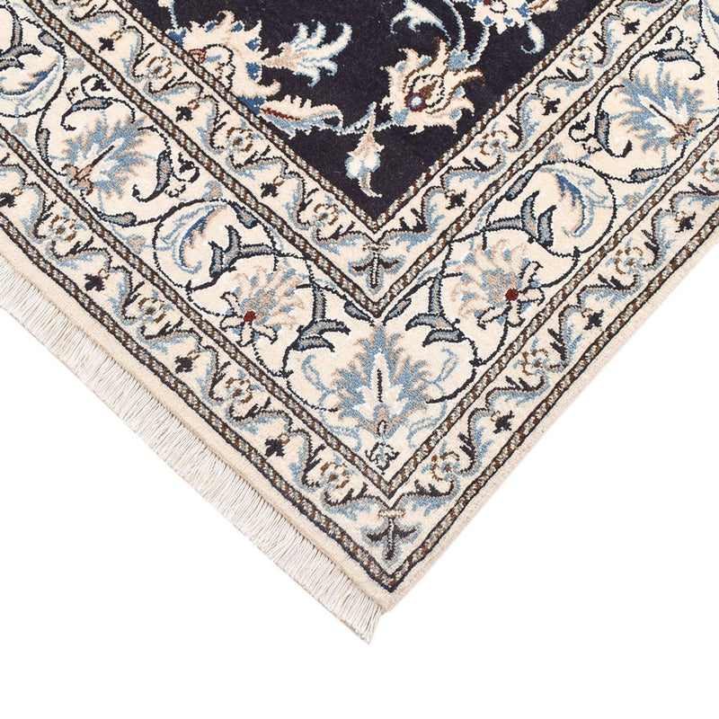 Perzisch tapijt - Nain - 198 x 147 cm - donkerblauw