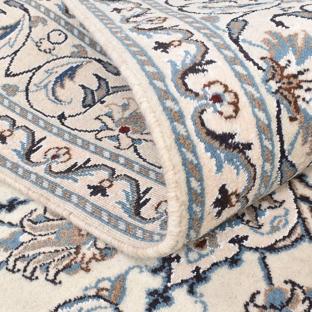 Perzisch tapijt - Nain - 207 x 149 cm - licht beige