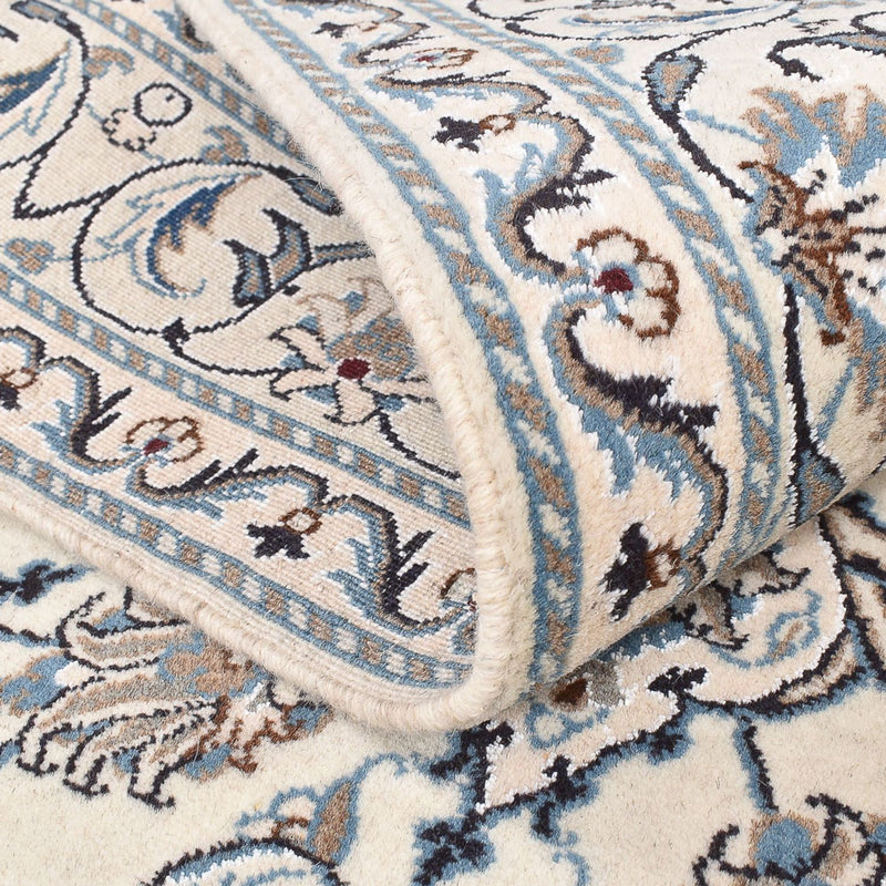 Perzisch tapijt - Nain - 207 x 149 cm - licht beige