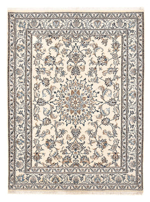 Perzisch tapijt - Nain - 195 x 147 cm - licht beige