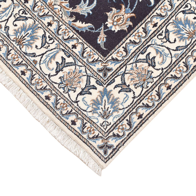Perzisch tapijt - Nain - 195 x 147 cm - donkerblauw
