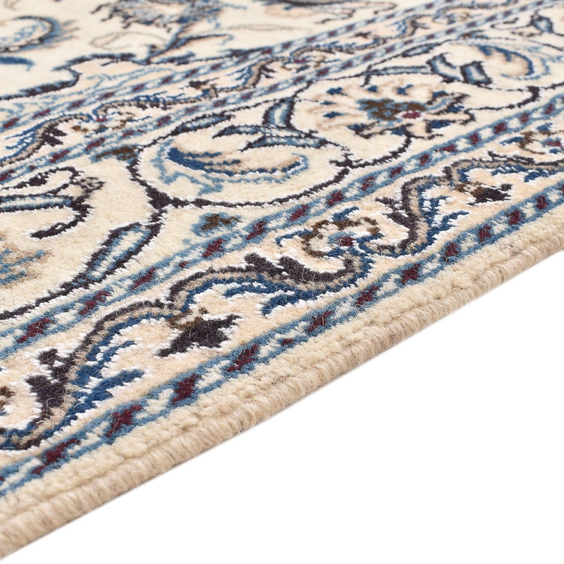 Perzisch tapijt - Nain - 201 x 145 cm - licht beige