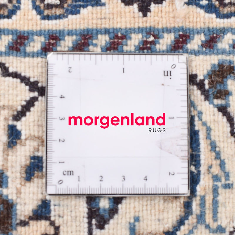 Perzisch tapijt - Nain - 201 x 145 cm - licht beige