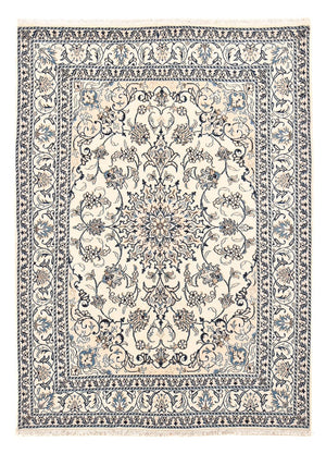 Perzisch tapijt - Nain - 207 x 152 cm - licht beige