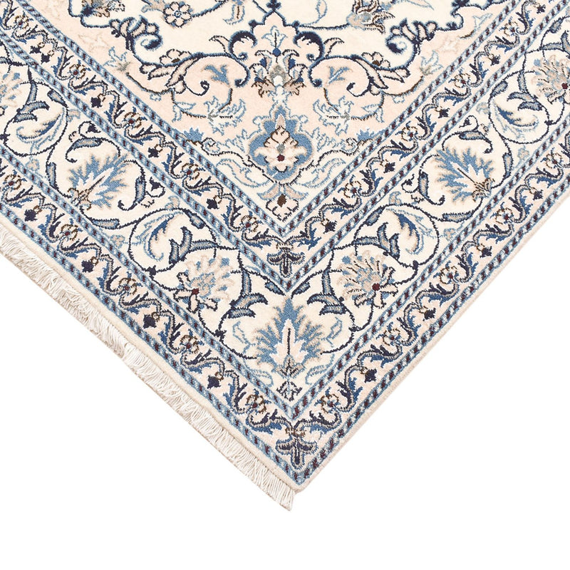 Perzisch tapijt - Nain - 207 x 152 cm - licht beige