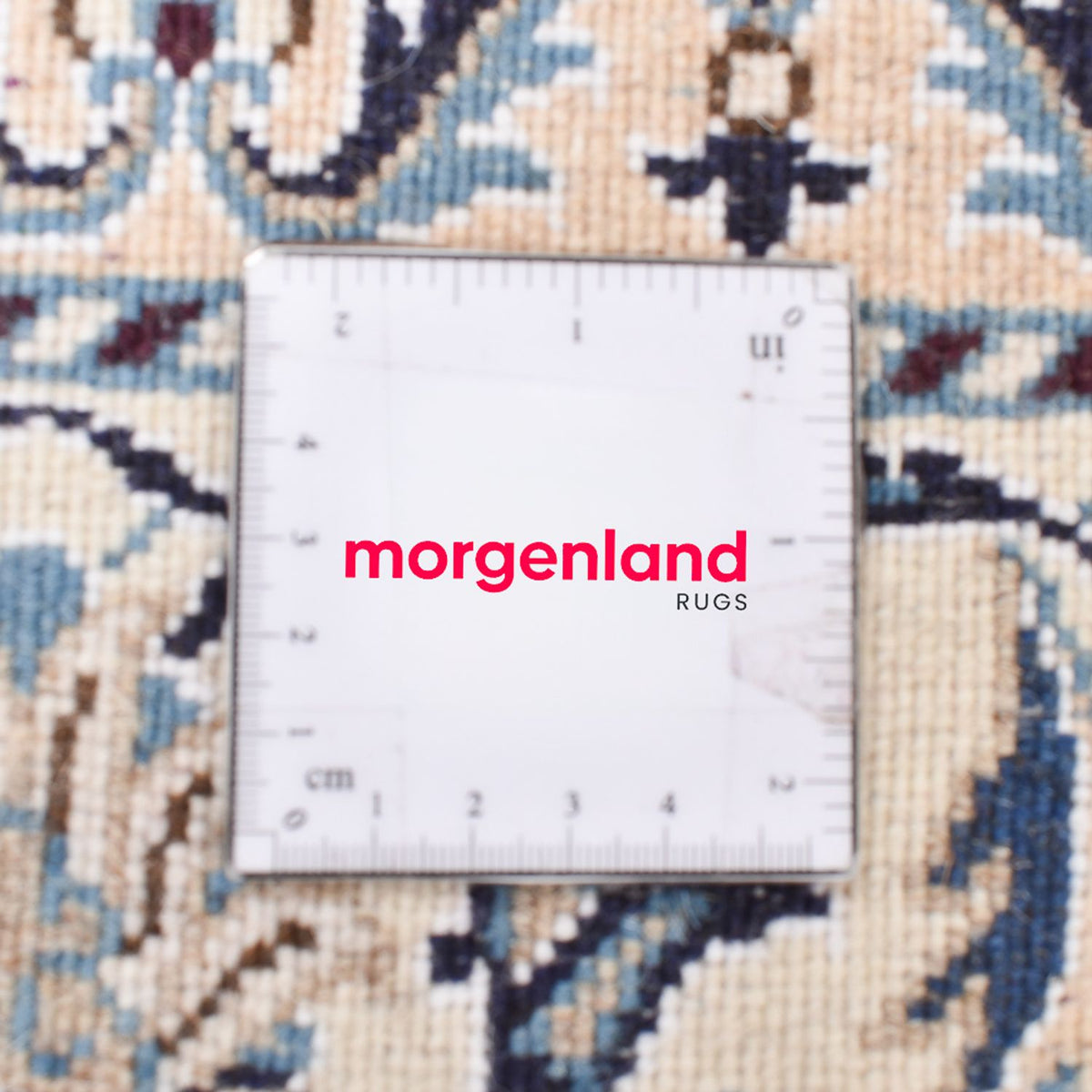 Perzisch tapijt - Nain - 203 x 148 cm - licht beige