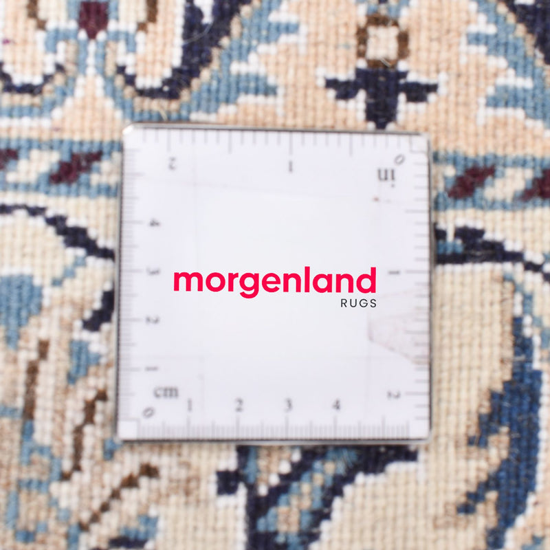 Perzisch tapijt - Nain - 203 x 148 cm - licht beige