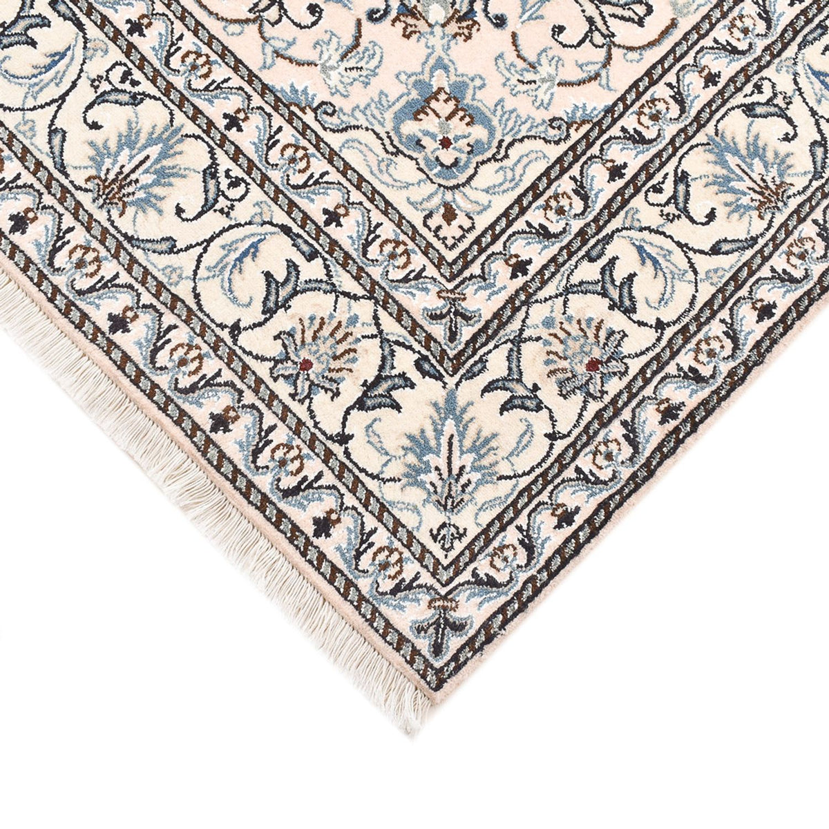 Perzisch tapijt - Nain - 200 x 148 cm - licht beige