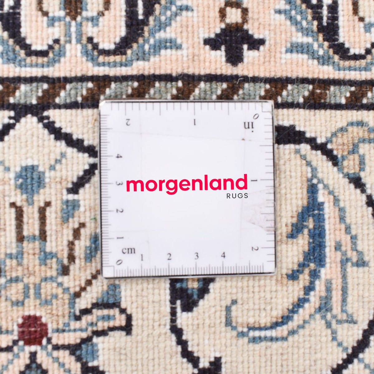 Perzisch tapijt - Nain - 200 x 148 cm - licht beige