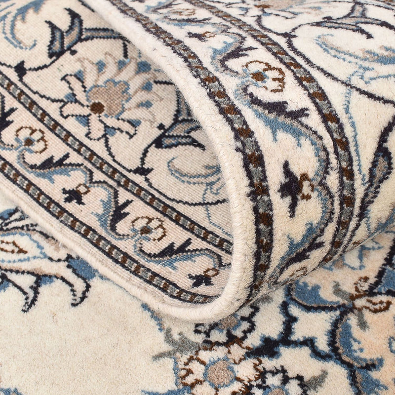 Perzisch tapijt - Nain - 204 x 151 cm - licht beige