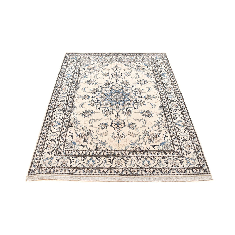 Perzisch tapijt - Nain - 204 x 151 cm - licht beige