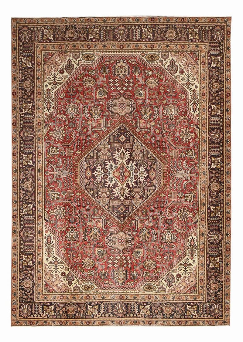 Perzisch tapijt - Tabriz - 348 x 245 cm - licht rood