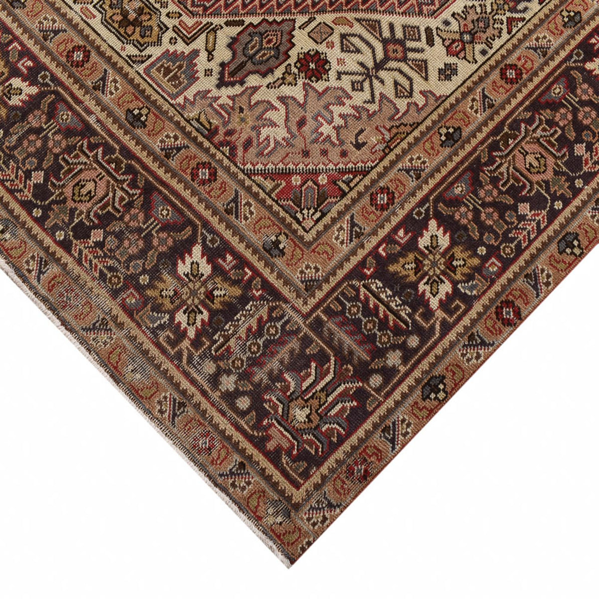 Perzisch tapijt - Tabriz - 348 x 245 cm - licht rood