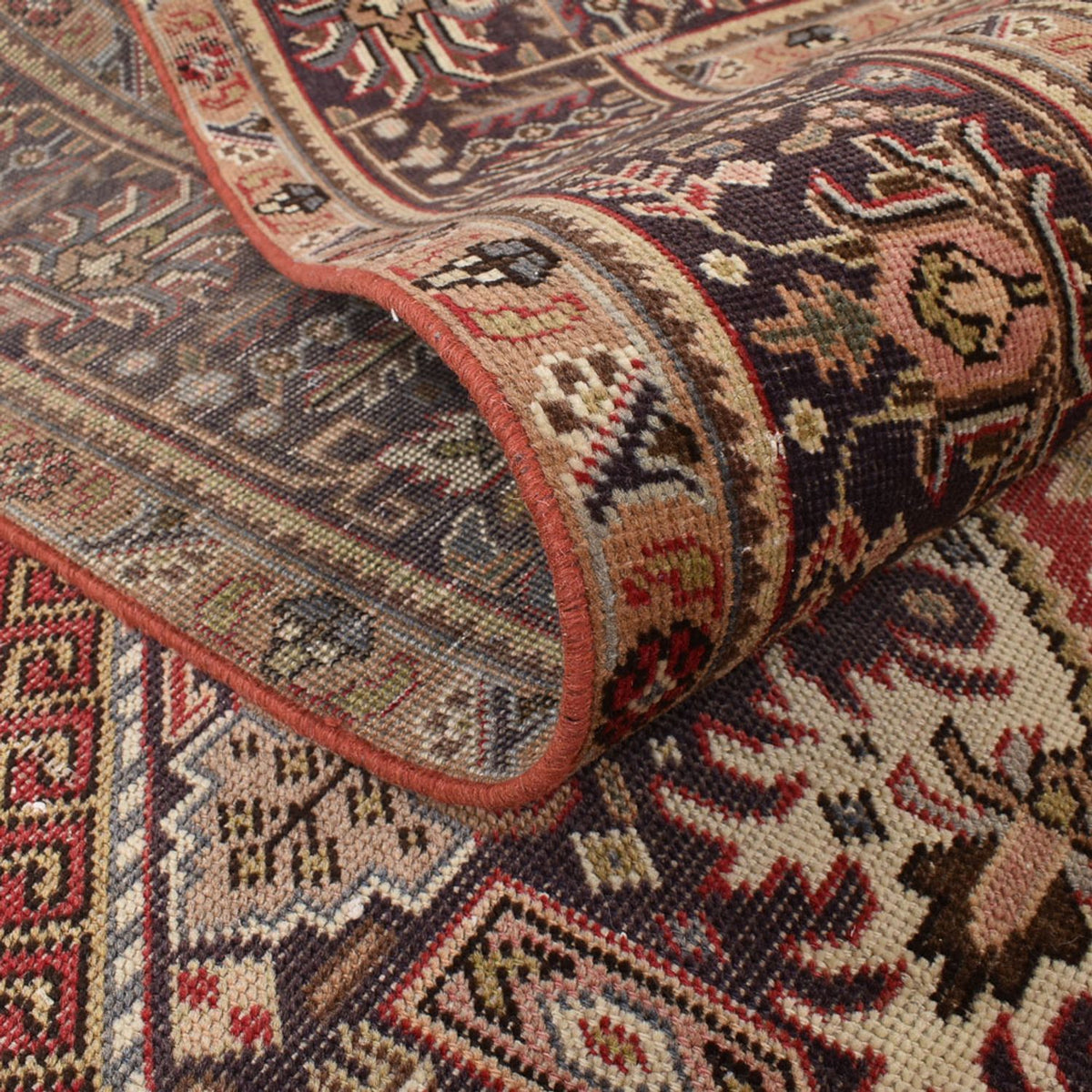 Perzisch tapijt - Tabriz - 348 x 245 cm - licht rood