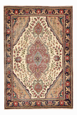 Perzisch tapijt - Tabriz - 146 x 98 cm - veelkleurig