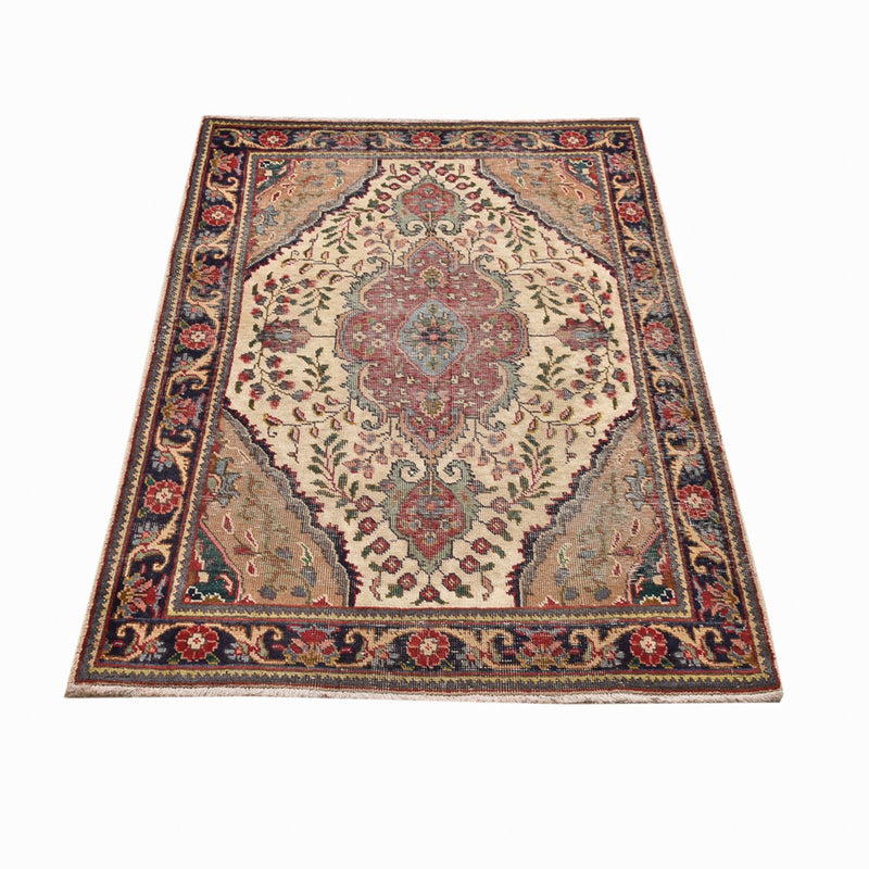 Perzisch tapijt - Tabriz - 146 x 98 cm - veelkleurig