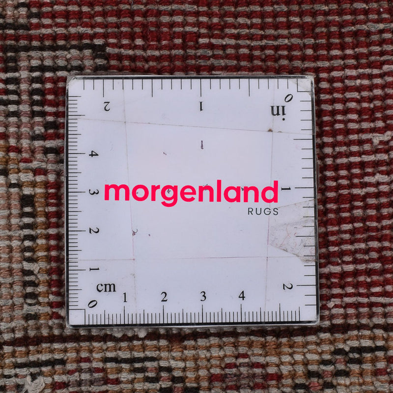 Loper Perzisch tapijt - Tabriz - 340 x 96 cm - rood