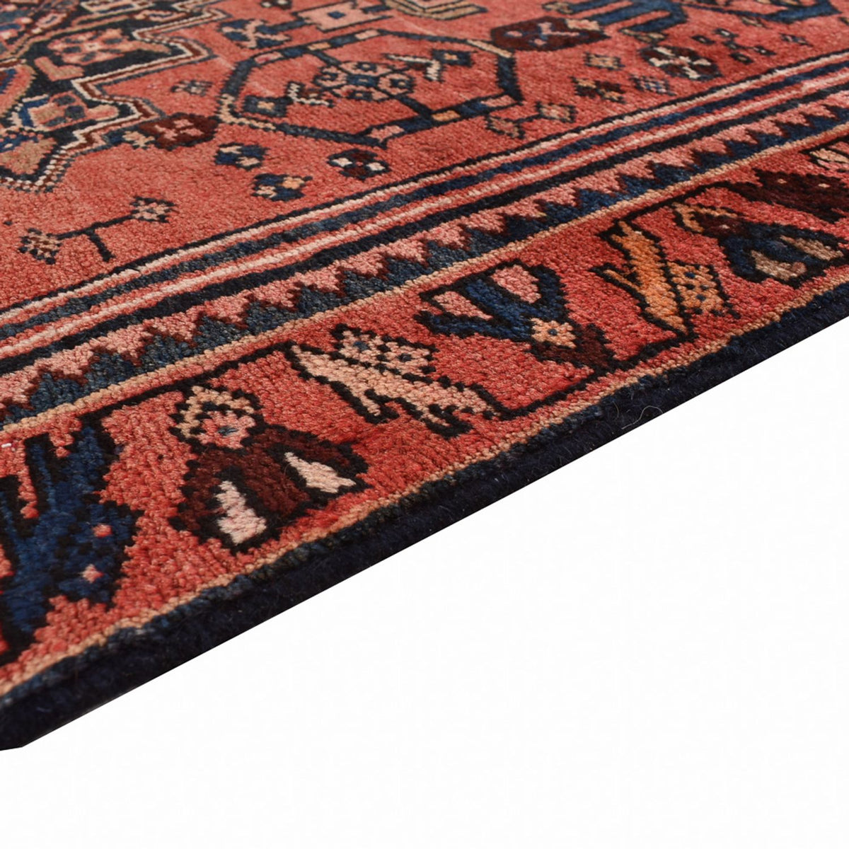 Loper Perzisch tapijt - Bijar - 288 x 104 cm - rood
