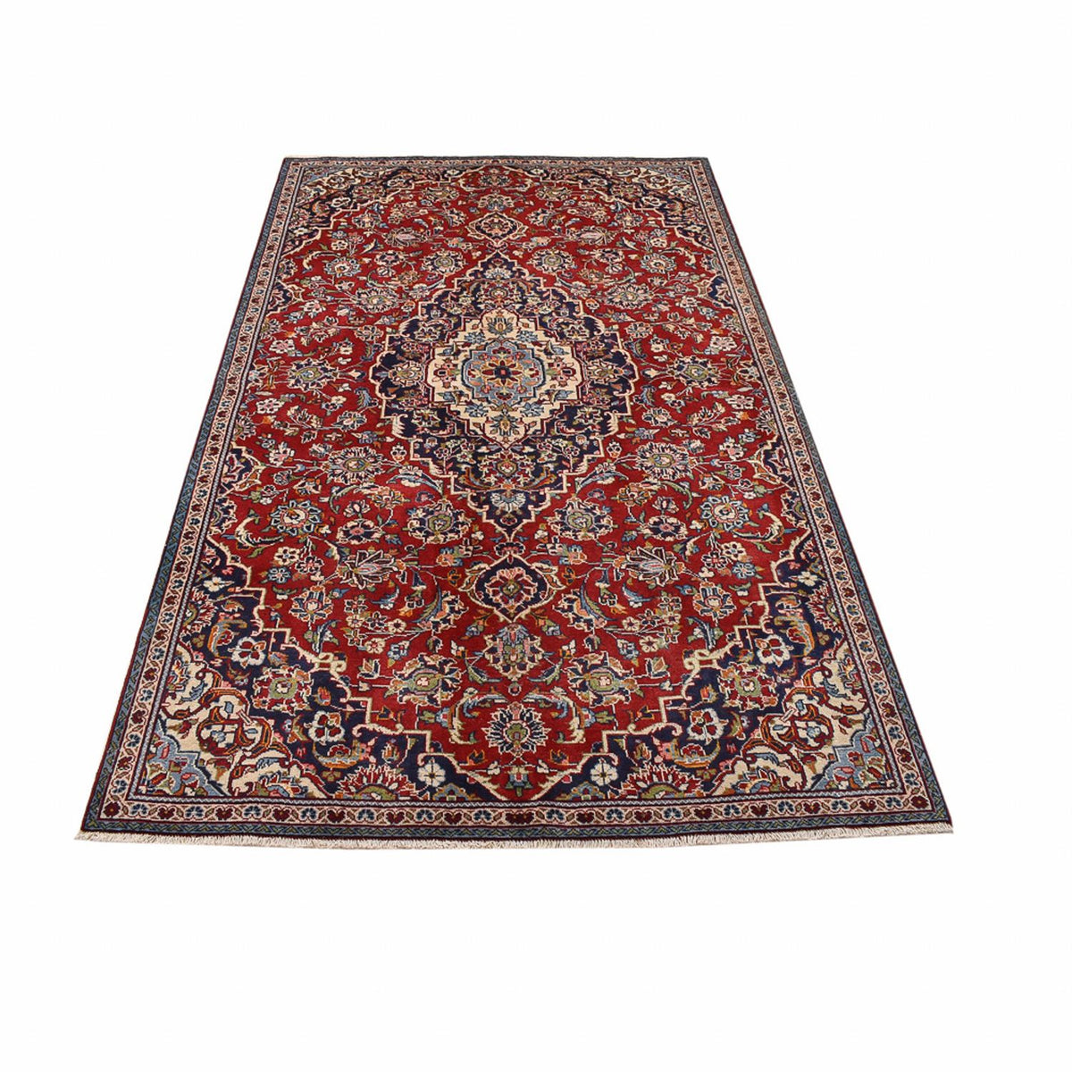 Perzisch tapijt - Keshan - 244 x 146 cm - rood
