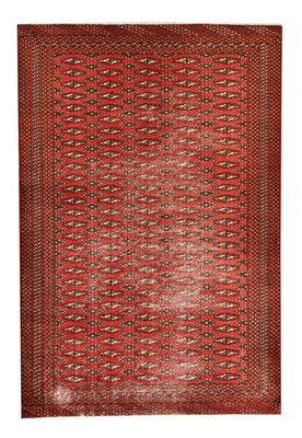 Turkaman tapijt - 190 x 128 cm - rood