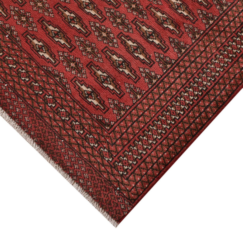 Turkaman tapijt - 190 x 128 cm - rood