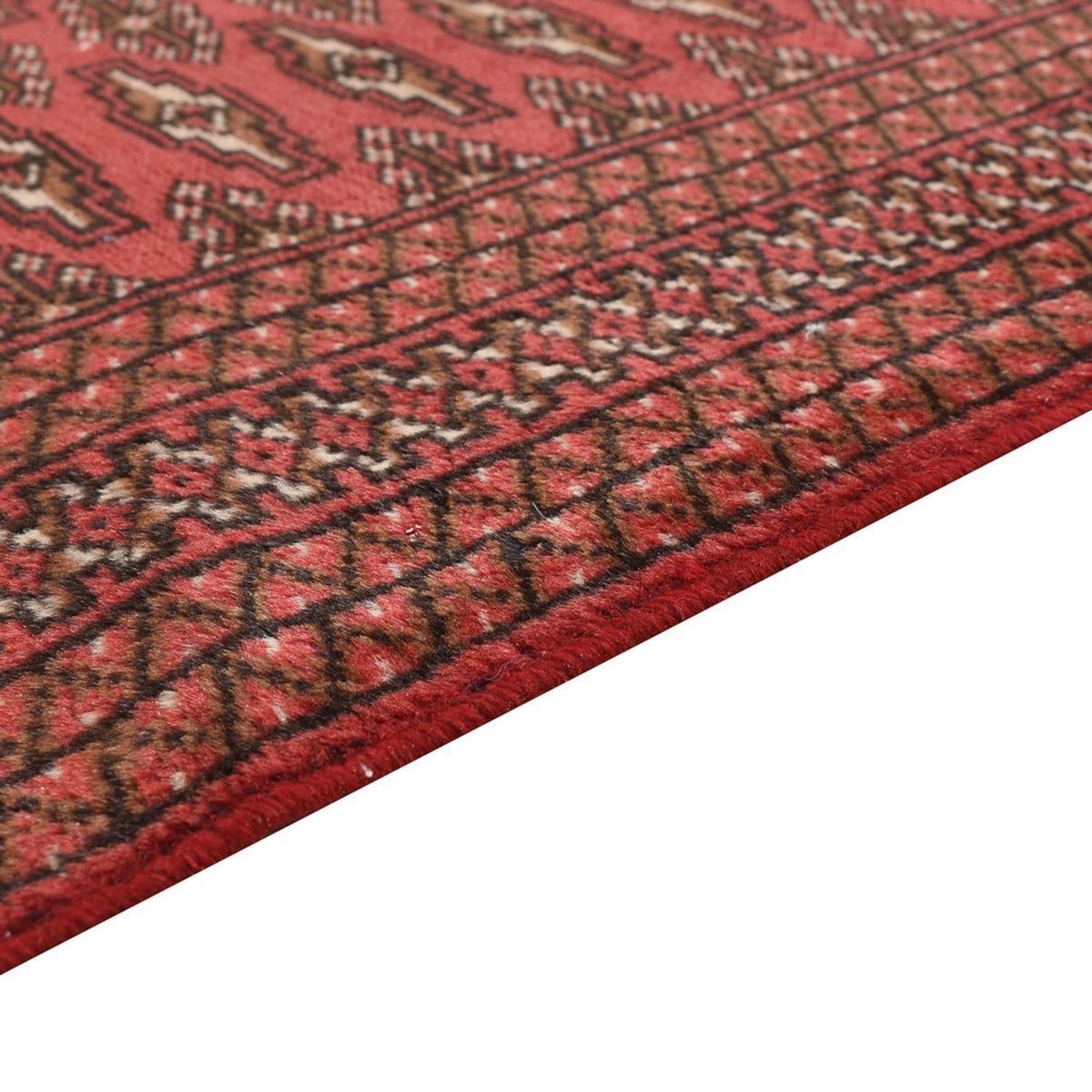 Turkaman tapijt - 190 x 128 cm - rood